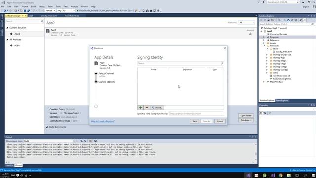 xamarin keystore can't signing смотреть онлайн