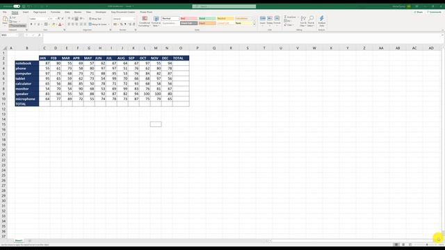Excel - How to use SUM function with shortcut in Excel смотреть онлайн