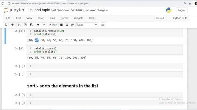 #11 List and Tuple with inbuilt method and function complete | Python List Comprehension смотреть онлайн