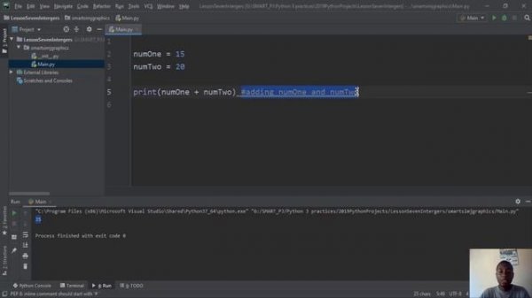 07   Python Programming Tutorials PyCharm   Py Integers