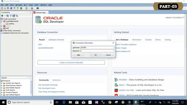Oracle Database Series-How to create new user in Oracle using Sqlplus Part 3 in Urdu/Hindi смотреть онлайн