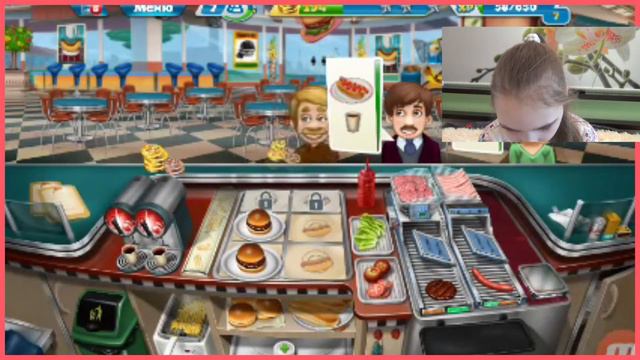 летсплей по игре Кухонная Лихорадка