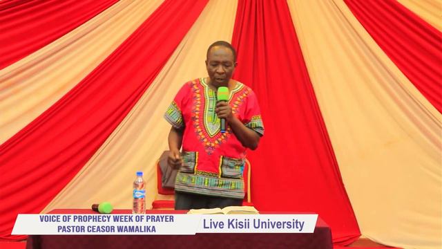 Day 1 Voice of prophecy week of Prayer || Pastor Caesar Wamalika || Kisii University смотреть онлайн