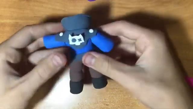 Как слепить Ворона из воздушного пластилина. смотреть онлайн