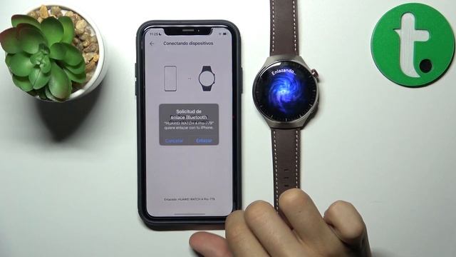 Cómo CONECTAR a IPHONE - HUAWEI Watch 4 Pro смотреть онлайн
