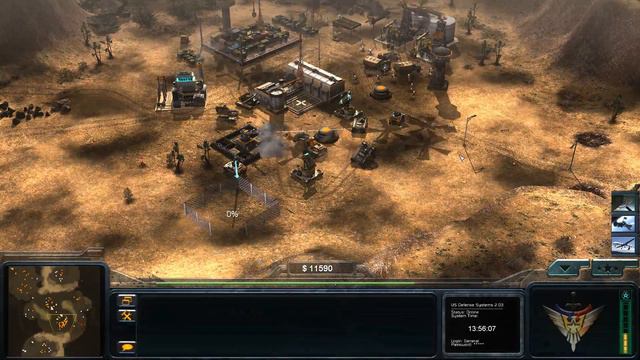 Command & Conquer Generals: Zero Hour Enhanced Mod - NATO Super Weapons General Gameplay 2 смотреть онлайн