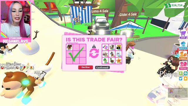 Finally Completeing My Adopt Me Collection! (Super Rich Trades Roblox Adopt Me) смотреть онлайн