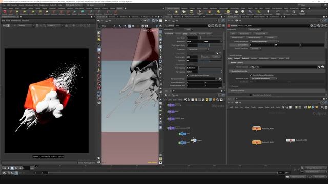 3.8 - RENDER SETTINGS - Working With Multiple Render Settings in Redshift & Houdini смотреть онлайн