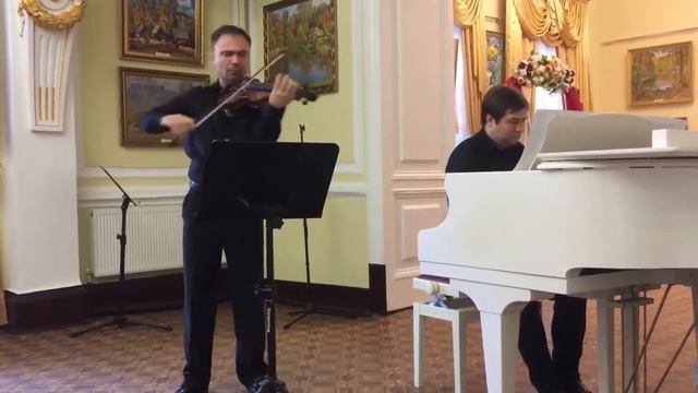 "Список Шиндлера", Джон Уільямс (Евген Музикант - скрипка, Михайло Левандовський - фортепіано) смотреть онлайн