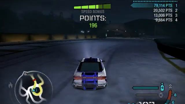 NFS Carbon - Kimei Temple Drift With Nissan 240SX - First Drift Video