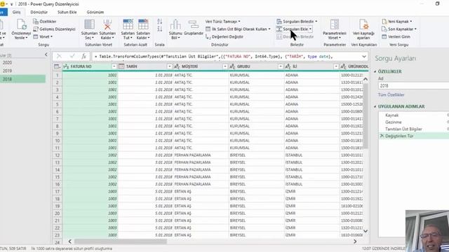 EXCEL POWER QUERY & POWER PIVOT İLE Veri Analizi ve Raporlama 2-36 смотреть онлайн