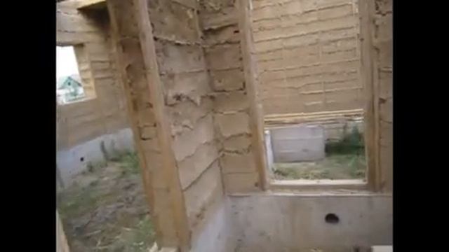 #12 (24-июня 2018-года) ГЛИНОБЕТОН КР Сынч. Результат забивки коробки стен дома