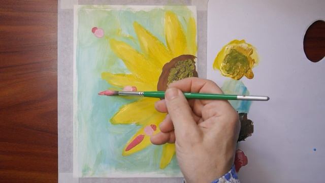 Стрекозы//Простой рисунок//Гуашь смотреть онлайн