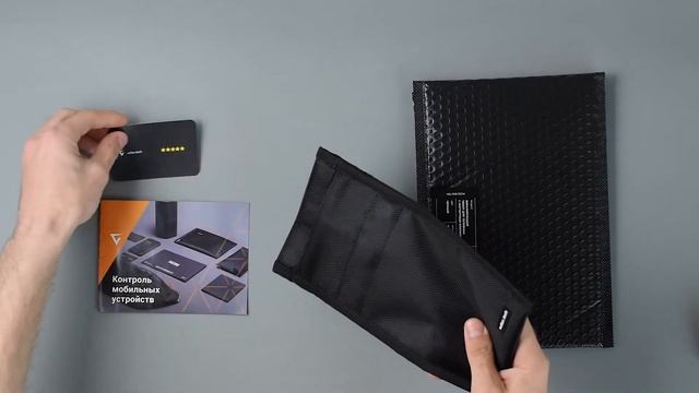 Экранирующий чехол Velter с магнитным клапаном (распаковка) смотреть онлайн