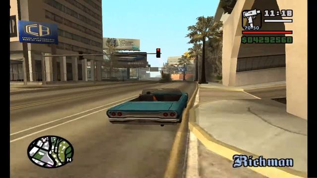 GTA San Andreas - Driving & Free Roam Gameplay I Savanna смотреть онлайн
