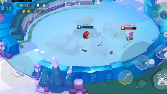 Zooba solo game play with shelly taking king weapon and winning the game смотреть онлайн