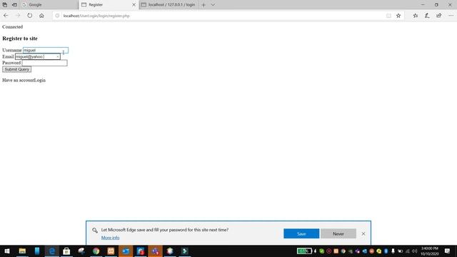 PHP post to a MySQL Database смотреть онлайн