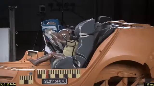 Kiwy SLF123 Q-Fix | ADAC 2015 | краш-тест фронтальный смотреть онлайн