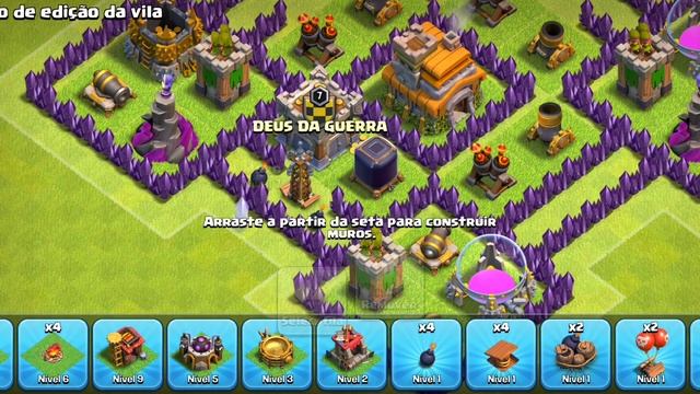MELHOR LAYOUT CV7 HÍBRIDO/TROFÉUS[DEFESA] BASE CV7 2023 - CLASH OF CLANS смотреть онлайн