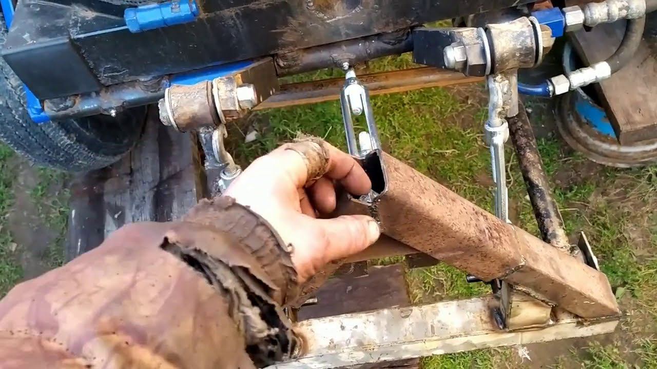 Передняя навеска на трактор смотреть онлайн