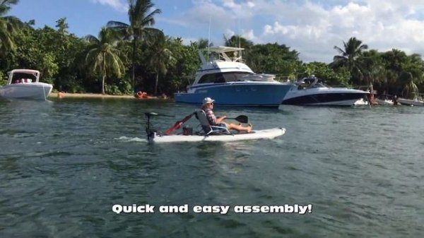 SATURN MotoSUP - Motorized SUP paddle board / kayak.