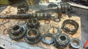 ВАЗ КПП 5 ступка   ремонт