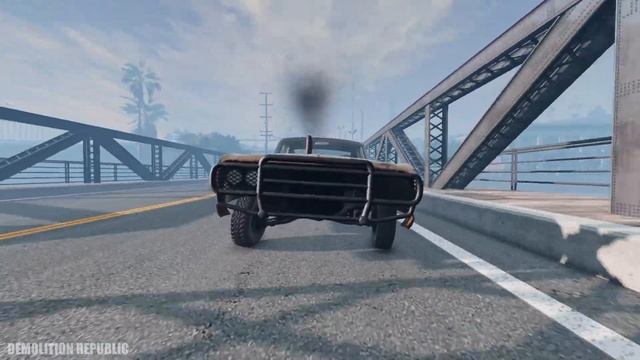 Shoot to Survive – Crash Test Zombies – BeamNG Drive | Demolition Republic смотреть онлайн