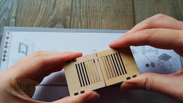 Robotime - ROKR - TREASURE BOX Assembly Tutorial - STEP BY STEP - Minimo Creation