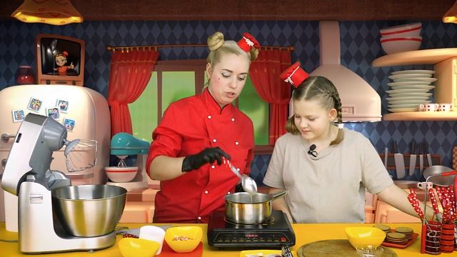 Как приготовить дома зефир! В гостях у Нюси Поварёшкиной Лирон! смотреть онлайн