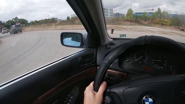 BMW E39 520i 150hp | POV Test Drive (60FPS)