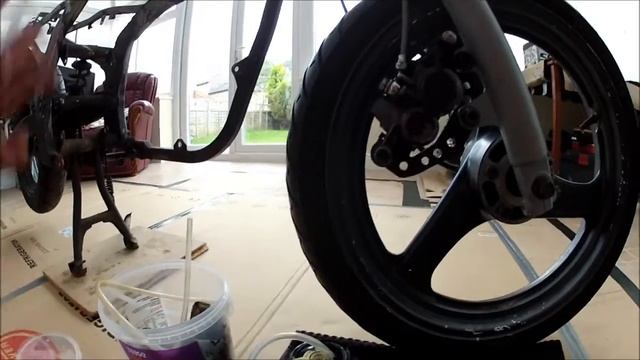 Suzuki GS 500 1989 Cafe Racer project Part 3. смотреть онлайн