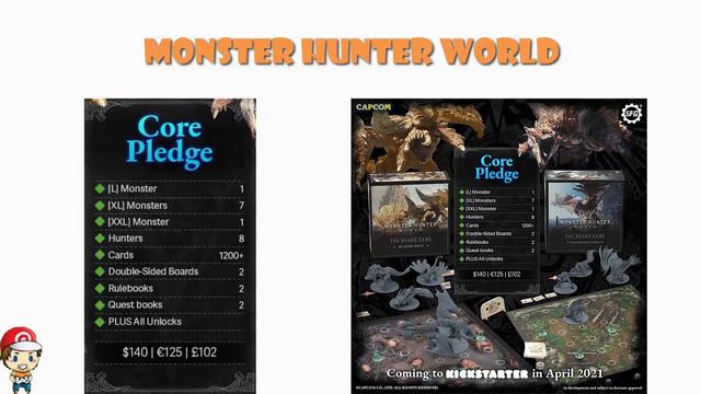 Monster Hunter Official Tabletop Game Revealed - Huge Models!