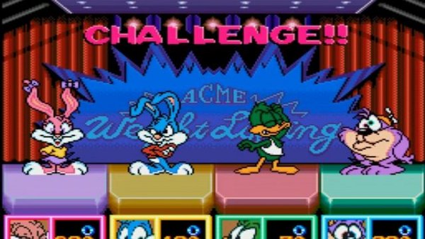 [SNES] Tiny Toon Adventures Wacky Sports Challenge -Walkthrough