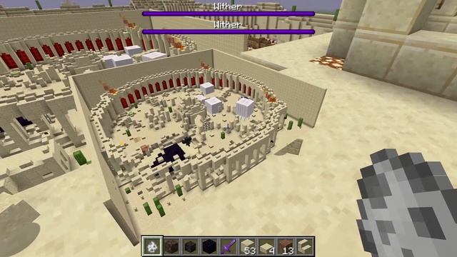 withers vs ghasts - MINI ARENA #3 смотреть онлайн