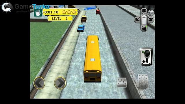 3D School Bus Parking Simulator iPhone/iPad GamePlay смотреть онлайн