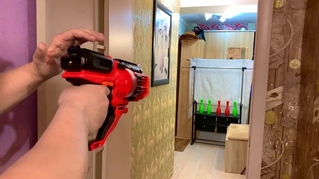 Сбей ВСЕ КЕГЛИ и получи 100 БАКСОВ!!! Нёрф Челлендж! #NerfShow смотреть онлайн