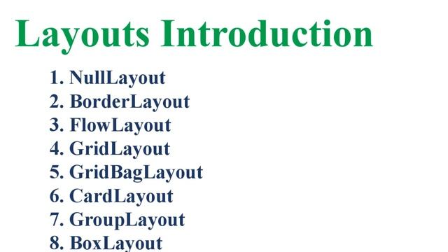 #22 Java Swing Tutorial | Layout Managers смотреть онлайн