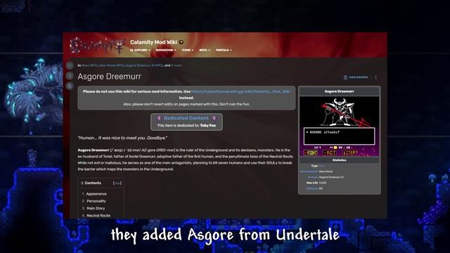 The “Pizza Hut Maid Calamitas” Incident (Calamity mod Wiki got raided again...) смотреть онлайн