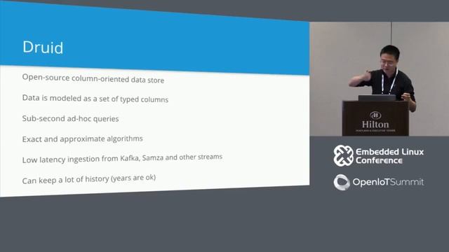 Building an Open Source Streaming Analytics Stack with Kafka and Druid - Fangjin Yang, смотреть онлайн