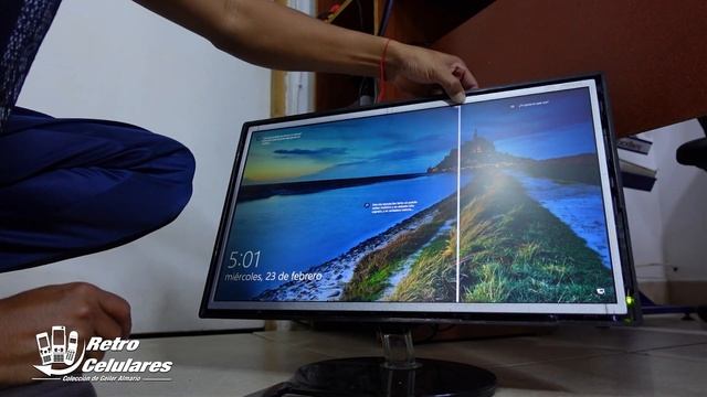 QUITAR o SOLUCIÓN a LINEA VERTICAL en Monitores, TV, LCD, LED, pantalla Fácil | Retro Celulares 4k смотреть онлайн