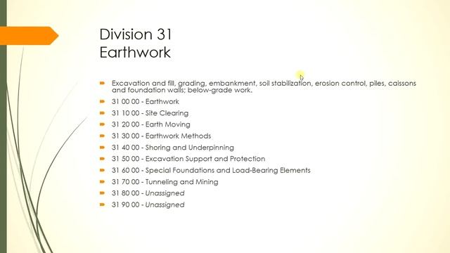 Sec 02 - What are CSI Divisions in Estimation of material. смотреть онлайн