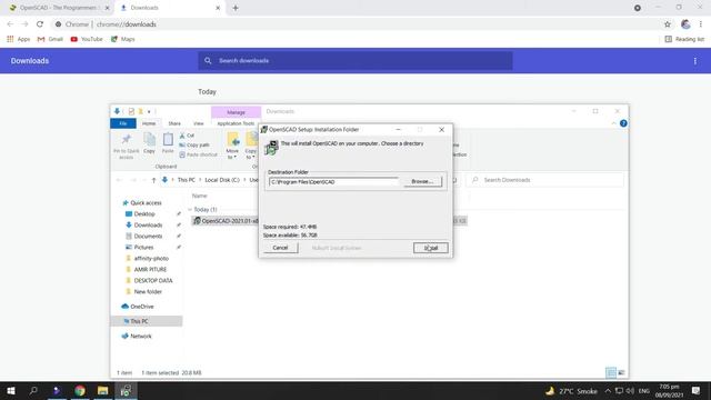 how to download & install OpenSCAD on windows 10 2021 | Amir Tech Info смотреть онлайн