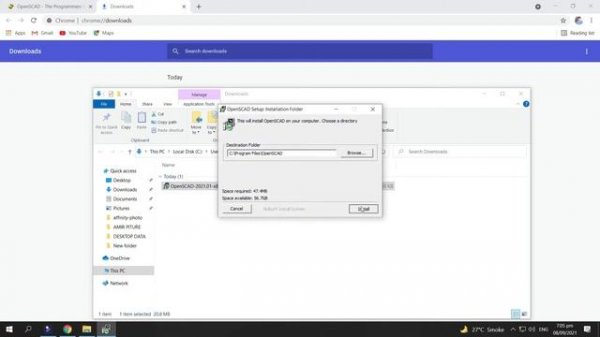 how to download & install OpenSCAD on windows 10 2021 | Amir Tech Info