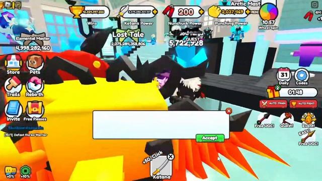 Roblox New FREE items outfit, FREE LIMITED UGC ITEMS this game ON ROBLOX - Ninja Fighting Simulator смотреть онлайн