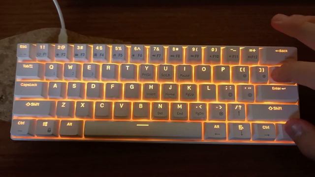 Rk61 rgb color options + rgb speed смотреть онлайн