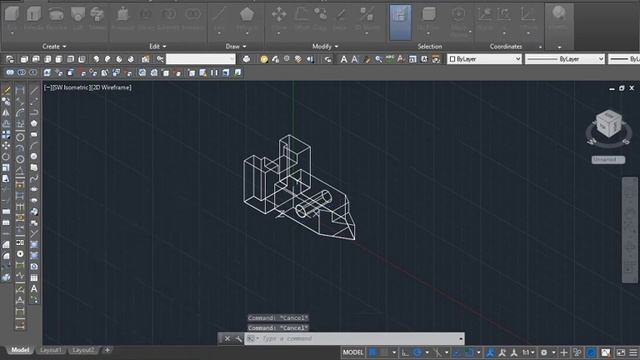 Safety key 3D & 2D ( AutoCad 2017 ) смотреть онлайн