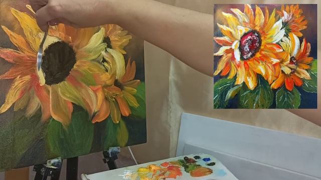 ?Как нарисовать картину мастихином 