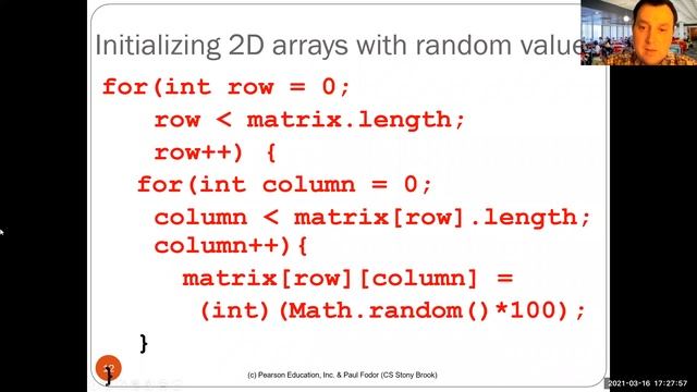CSE114: Multi-dimensional arrays смотреть онлайн
