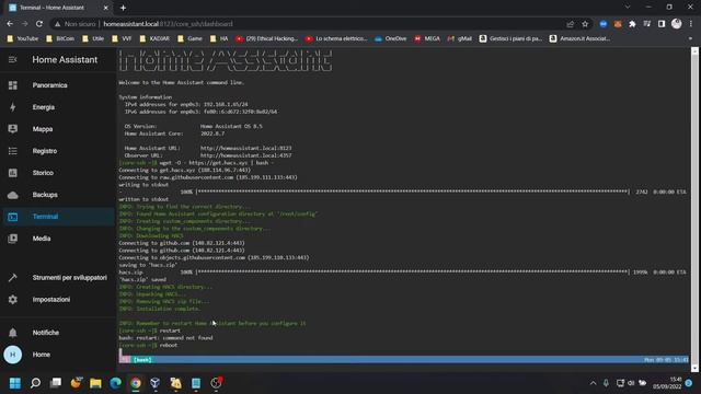 Come aggiungere HACS su HOME ASSISTANT смотреть онлайн
