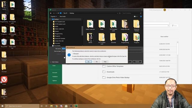 How do my macros disappear in my Microsoft Excel spreadsheet? смотреть онлайн